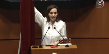 Escándalo en el Senado! Lilly Téllez llama “imbécil” y “payaso” a Fernández Noroña
