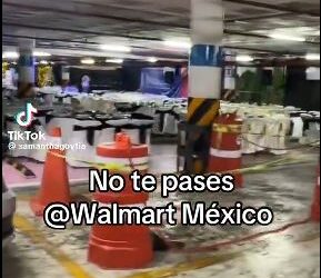 Exhiben a Walmart por Usar Estacionamiento para Fiesta de Fin de Año