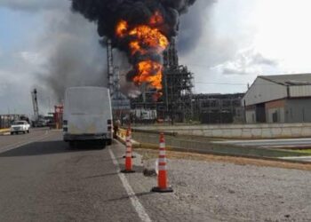Explosión e Incendio en la Unidad de Destilación de Petrocedeño, Anzoátegui
