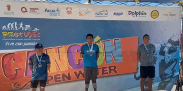 #VIDEO. Natación de Élite: Fernando Olguín Vuela en Open Waters Cancún