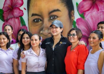 Estefanía Mercado Refuerza Atención a Mujeres con Nuevo “Punto Violeta” en La Guadalupana