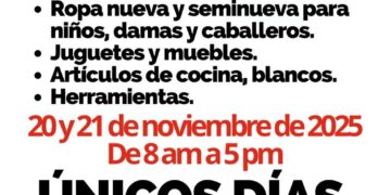 Gran Bazar Humanitario de Cruz Roja Cancún se Prepara para Recaudar Fondos
