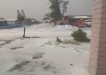 Intensa Granizada en el Valle del Oeste de Phoenix, Arizona
