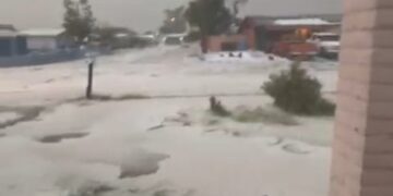 Intensa Granizada en el Valle del Oeste de Phoenix, Arizona
