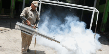 Intensifican Fumigación Contra Dengue y Otras Enfermedades en 90 Colonias de Tamaulipas
