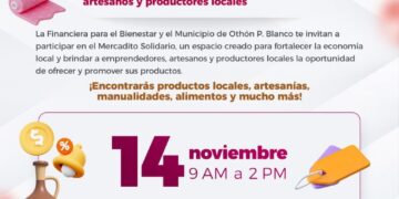 Invitan al Mercadito Solidario en Chetumal