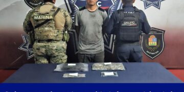 Detenido José Carlos “N” por Delitos Contra la Salud en Cancún