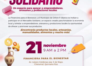 Mercadito Solidario Impulsa la Economía en Chetumal