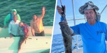 Milagro en el Golfo Guardia Costera Rescata a Familia de Florida Tras 20 Horas en el Mar