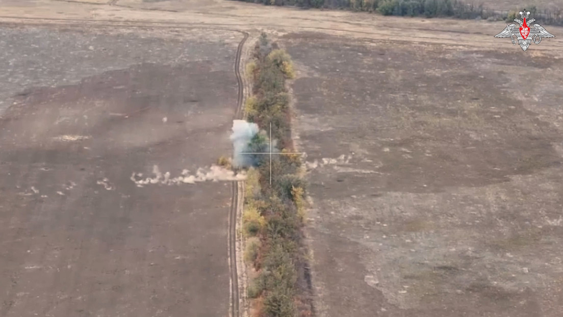 Obuses Rusos abren paso al avance del Ejército en Zaporozhie