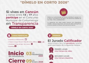 PRESENTA GOBIERNO DE BJ CONCURSO “DÍMELO EN CORTO 2026”