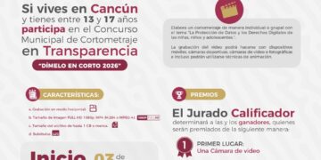 PRESENTA GOBIERNO DE BJ CONCURSO “DÍMELO EN CORTO 2026”