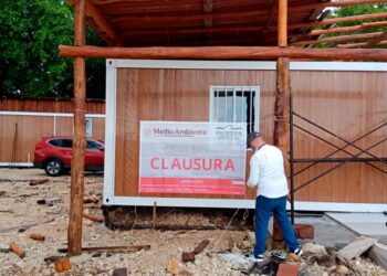 Profepa Retomará Vigilancia en el Estero de Chac Ante Remoción de Sellos y Construcciones Ilegales