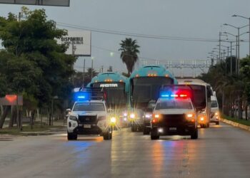 Refuerzan Seguridad Vial en el Blvd. Colosio con Operativo Carrusel