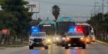 Refuerzan Seguridad Vial en el Blvd. Colosio con Operativo Carrusel