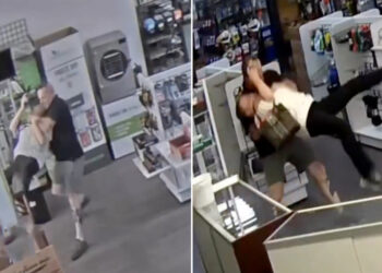 Robo en tienda de armas termina mal para una joven en Georgia