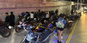 "Rodada de los Muertos" en Aguascalientes Deja 134 Detenidos y Cientos de Motos Remitidas