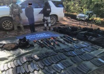 Aseguran lanzacohetes en Chihuahua durante operativo federal