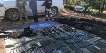 Aseguran lanzacohetes en Chihuahua durante operativo federal