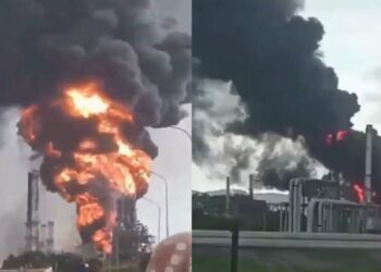 #VIDEO | Se registra una fuerte explosión en planta petroquímica de Venezuela