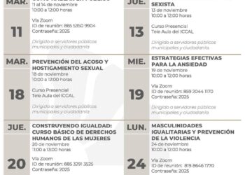 Violencia de Género: Cancún Refuerza la Prevención con Cursos de Capacitación