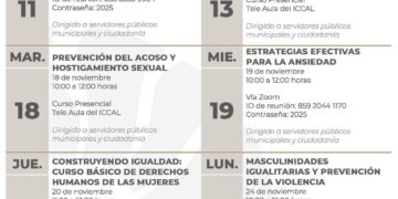 Violencia de Género: Cancún Refuerza la Prevención con Cursos de Capacitación