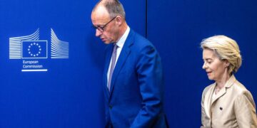 Merz y Von der Leyen evitan la cumbre UE–Celac en Colombia para no tensar relaciones con Trump, según Bloomberg