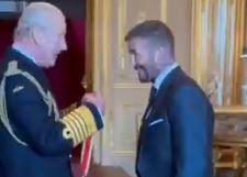 David Beckham es nombrado caballero por el rey Carlos III en una emotiva ceremonia en Windsor