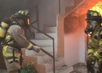 Detienen a joven acusado de incendiar una iglesia en Morelia, Michoacán