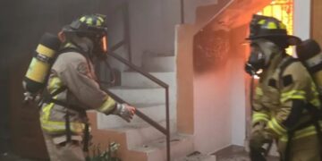 Detienen a joven acusado de incendiar una iglesia en Morelia, Michoacán