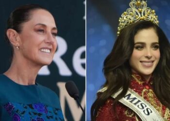 Sheinbaum aplaude a Fátima Bosch por convertirse en Miss Universo: “es un ejemplo de valentía”