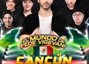 ¡Locura en el Caribe! El Mundo de Fede Vigevani Llega a Cancún en Diciembre
