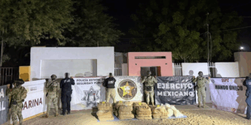Decomisan Casi Media Tonelada de Metanfetamina en Sonora