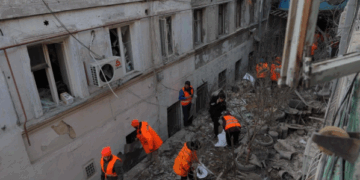 Tragedia en el puerto de Odesa tras un violento ataque ruso con misiles