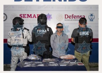 Cae Presunto Narcomenudista en Cancún con Gran Cantidad de Drogas