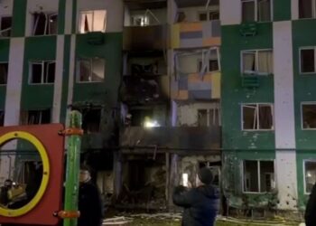 VIDEO «Dron ucraniano impacta edificio en Rusia»