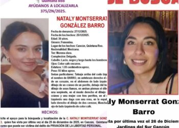 Desaparición en Cancún: esposa del Capi Pérez pide apoyo urgente para localizar a familiar