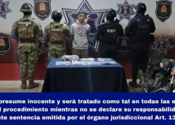 Detención en Chetumal por delitos contra la salud tras operativo de vigilancia