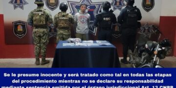 Detención en Chetumal por delitos contra la salud tras operativo de vigilancia