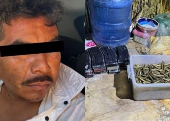Detenido “Cali”, presunto jefe de plaza de Los Cromo, con arsenal en Juchitán