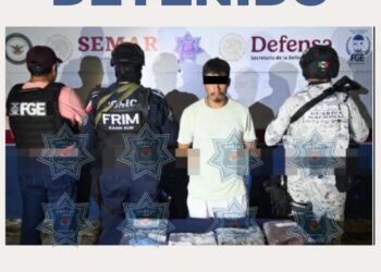 Detienen a Presunto Distribuidor en Cancún