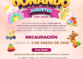 Donación de juguetes impulsa sonrisas en comunidades de Othón P. Blanco