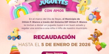 Donación de juguetes impulsa sonrisas en comunidades de Othón P. Blanco