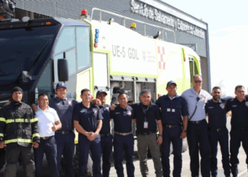 El Aeropuerto de Guadalajara estrena tecnología única para combatir incendios