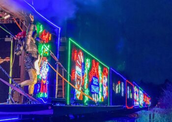 El Tren de la Navidad CPKC Iluminará San Luis Potosí