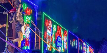 El Tren de la Navidad CPKC Iluminará San Luis Potosí