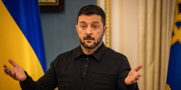 El constante reclamo de ayuda económica para Ucrania marca la agenda de Zelenski