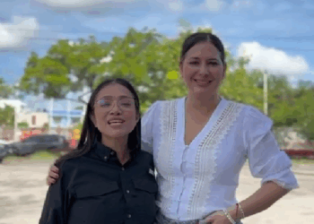 #VIDEO | Estefanía Mercado y Yensunni Martínez sellan hermanamiento para unir el norte y sur de Quintana Roo