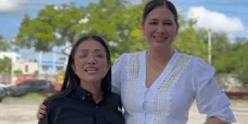 #VIDEO | Estefanía Mercado y Yensunni Martínez sellan hermanamiento para unir el norte y sur de Quintana Roo