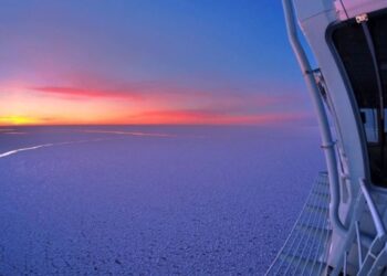 “Impactantes paisajes del Ártico revelan la belleza de Siberia gracias a la flota atómica rusa»